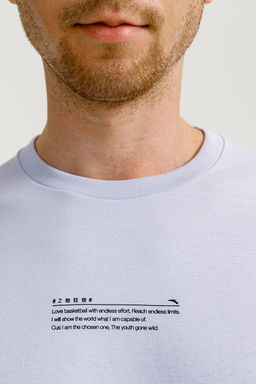 Футболка Хлопок Лиловый - Anta фото 3