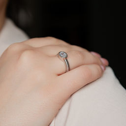 Кольцо Арт. 3-4530-W - MyGemma фото 2