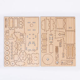 Сборная модель-автомобиль «Боевая машина»