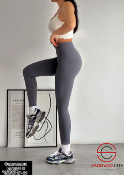 Лосины в рубчик с широкой резинкой на поясе - Bruno фото 4