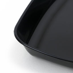 Туалет округлый без сетки 33,5 х 25 х 6 см, чёрный - Simaland фото 4