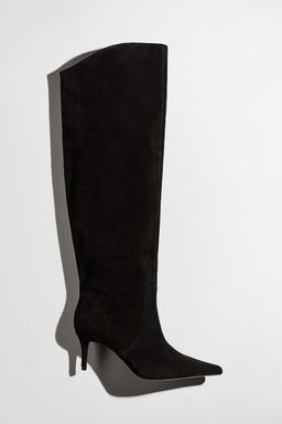 Botas de ante a la rodilla