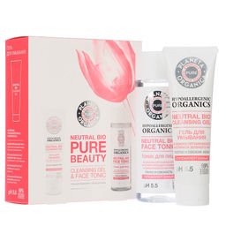 "PLANETA ORGANICA" Pure Набор для лица "Pure Beauty" (Гель д/умыван.300мл+Тоник д/л 200мл).6