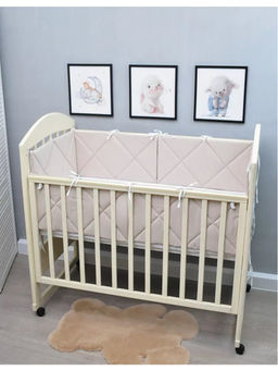 Бортики в кроватку для новорожденных стеганые