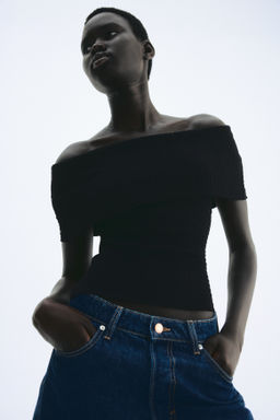 Top off-the-shoulder - H&m фото 4