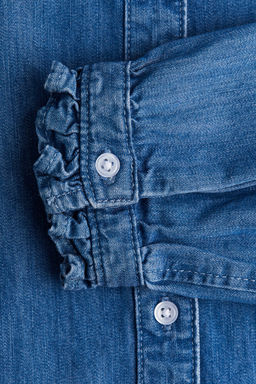 Blusa denim con volantes - H&m фото 7