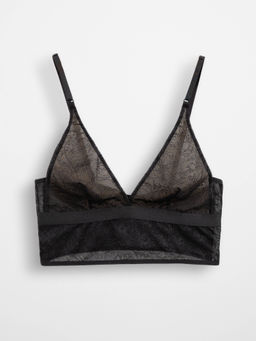 CONTE FLORAL TATTOO LBE 2870 Бюстье женское black - Conte elegant фото 5