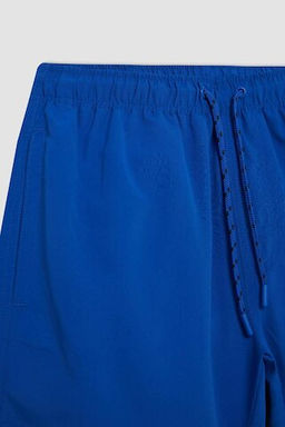 Шорты для плавания выше колена стандартного кроя на сетчатой подкладке - Defacto фото 9