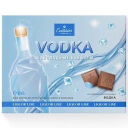 .NEW/Liquor line"со вкусом "Водки" 10*130гр/Шоколадное кутюрье/4788/117