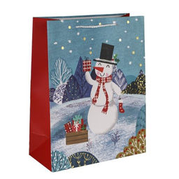 Цена за 12 шт. Пакет подарочный 31х42х12см / 5386ХL /уп 12/300/Новый год - Галеонтрейд фото 3