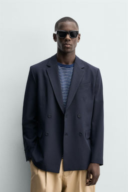 BLAZER CRUZADA CONFORT / Marino
