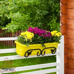 Балконная подставка для цветов 51-202 - Фабрика интерьерной ковки фото 5