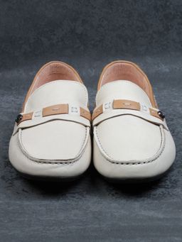 02-8064 WHITE Полуботинки мужские (натуральная кожа) - Фабричный китай фото 5