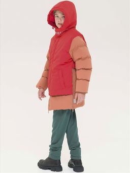 PELICAN, куртка для мальчиков, Красный