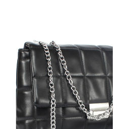 Сумка женская искусственная кожа RSR-1032, 1отдел, плечевой ремень (цепочка), черный SALE 258023 - Adelia фото 4