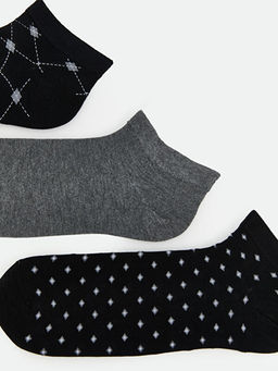 Desenli Erkek Patik ?orap 5li