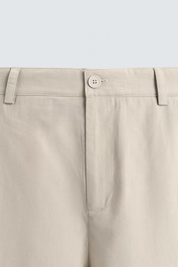 PANTAL?N FLUIDO PLIEGUES / Crudo - Zara фото 8