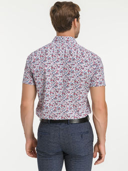 Сорочка мужская короткий рукав GREG 123/201/22495/ZS/C/1  фото 7