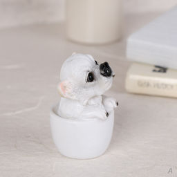 Фигурка Собака в кружке 9 см / CW421-19 /уп 120/ - Галеонтрейд фото 15