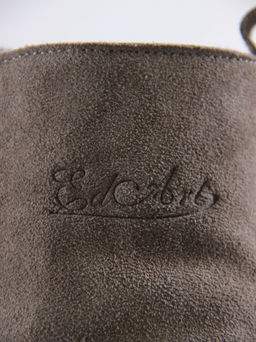 Босоногие ботинки 351.NATAbl.Серый замок замша/байка