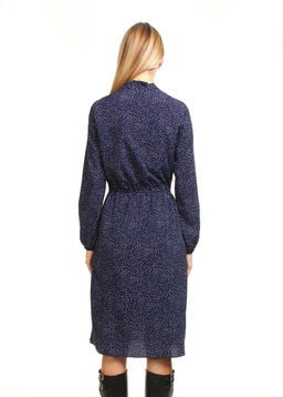 ПЛАТЬЕ ПЛ534 В БЕЛЫЙ ГОРОШЕК Ткань софт - Assana фото 7