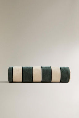 STRIPED VELOUR BEACH TOWEL - Zara фото 2