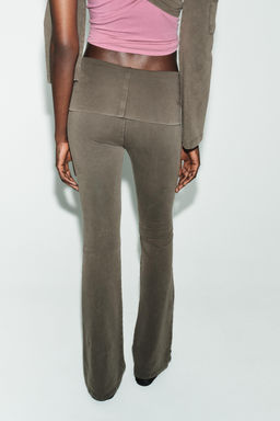 BRATZ® FLARE TROUSERS - Zara фото 5