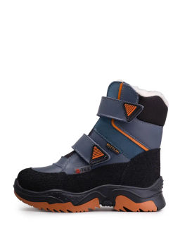 BL-243(21) Ботинки цвет сине-голубой (шерсть) - Bottilini фото 5