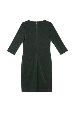 CONTE Ультрамодное платье-футляр с металлическим блеском 854 green green