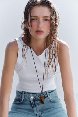 RIBBED TOP - Zara фото 41