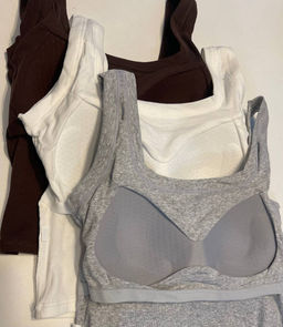 K10985 Кроп-топ с чашками Пуш-ап МЯТНЫЙ