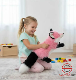 Плюшевая мягкая игрушка лиса