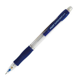 Карандаш механический Pilot SUPER GRIP 0,5 мм НВ, грип, цвет корпуса прозрачный, с ластико...