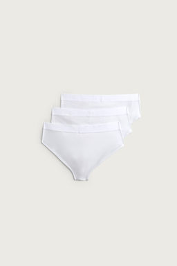 SLIP B?SICO PACK 3 / Blanco - Zara фото 2