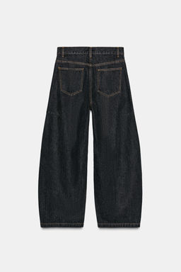JEANS ZW COLLECTION BARREL MID-WAIST - Zara фото 5