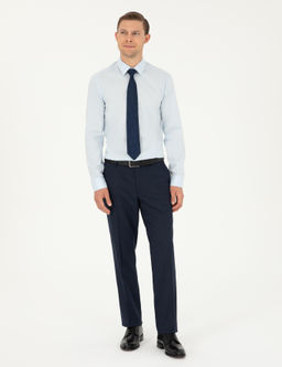 Lacivert Slim Fit Kuma_ Pantolon