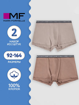 Трусы боксеры для мальчиков в наборе, 2 шт
