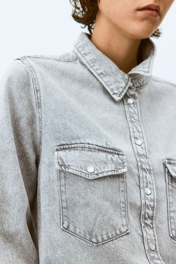 Camisa denim - H&m фото 2
