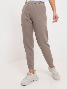 Брюки женские трикотажные KATHARINA KROSS KK-TRK-003K-серо-бежевый фото 2