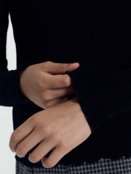 Поло для девочек в черном цвете - Mark formelle фото 6