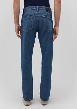 Marcus Mavi Black Golgeli Indigo Mavisi Jean Pantolon  фото 4