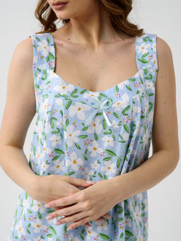 Сорочка 100% Хлопок Полянка (бретель)