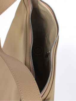 Сумка женская натуральная кожа GU 2066-77709, 1отд, бежевый SALE 264025 - Adelia фото 3