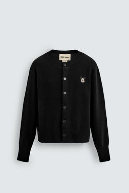 MICKEY MOUSE PATCH CARDIGAN HARRY LAMBERT FOR ZARA X DISNEY  фото 5