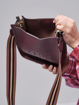 Сумка на плечо Azaro 30996 бордовая вишня