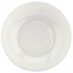 "Мадрид" Салатник фарфоровый 1,35л, д18х7,7см, тонкостенный, деколь с золотом, в коробке (Китай)