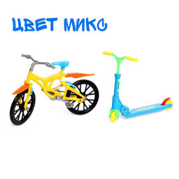 Набор пальчиковый самокат и велосипед, МИКС - Woow toys фото 4