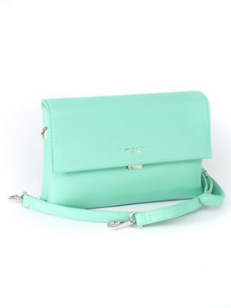 Сумка женская искусственная кожа DJ-CM 6919-AQUA GREEN, 2отд, плечевой ремень, зеленый SALE 259777 - Adelia фото 6