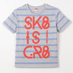 CRB wear/CSJB 62647-11-263 Футболка для мальчика, светло-серый меланж/Ex.Cherubino
