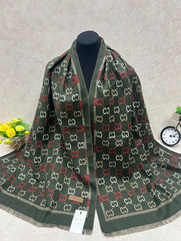 Мягкий палантин из кашемира, мультицвет